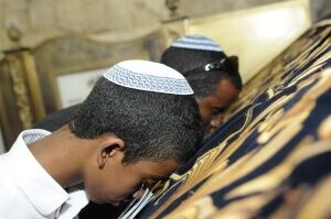 בר מצווה בקבר דוד