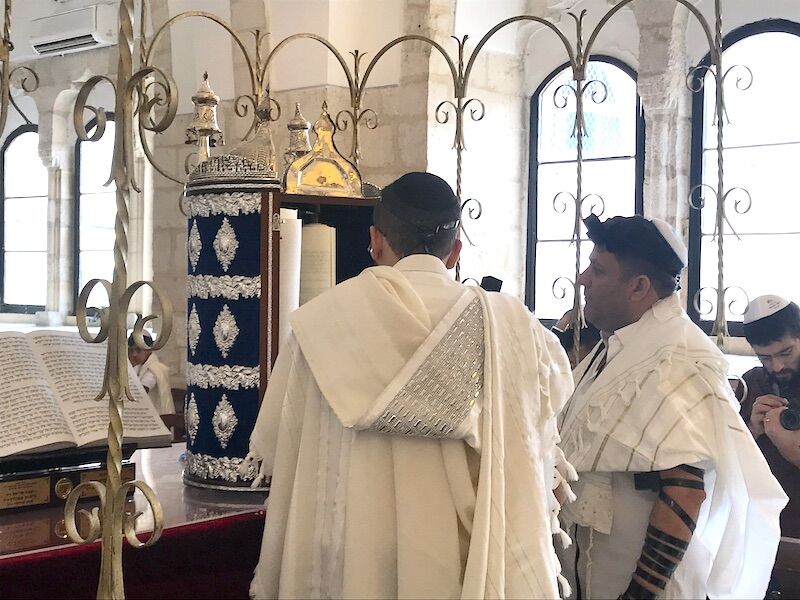 בית כנסת ליד הכותל ברובע יהודי