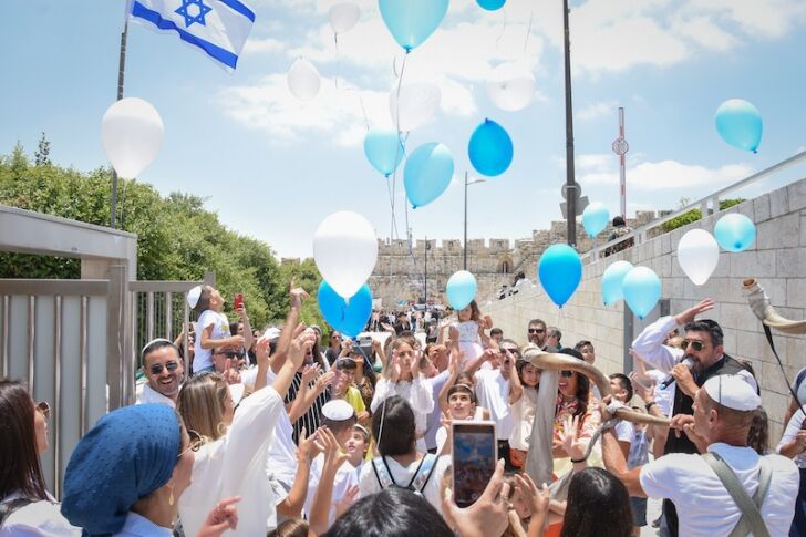 הפרחת בלונים בירושלים