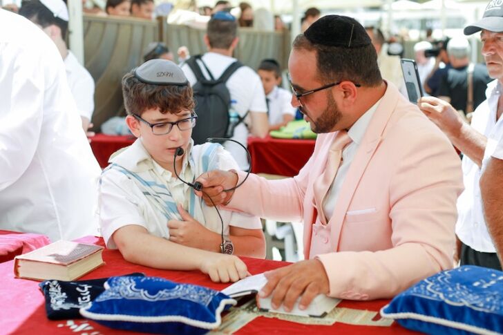 פייטן לבר מצווה בכותל