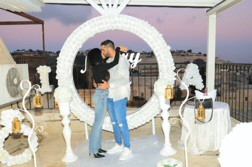חבילת הצעת נישואין יוקרתית בכותל המערבי - כינור דוד