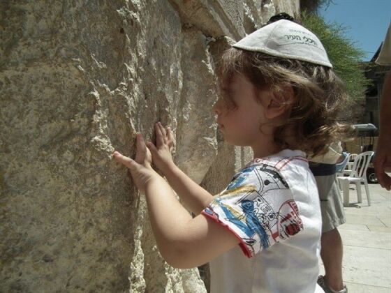 תמונה טקס חלאקה בכתל