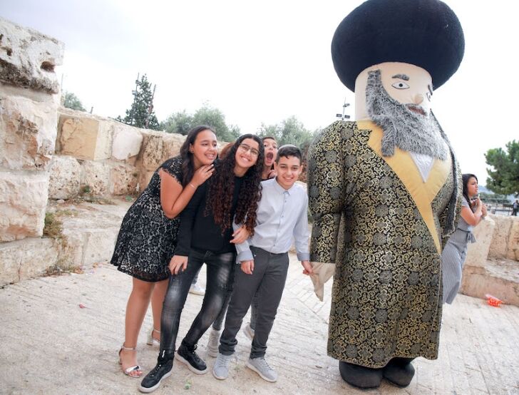 תמונה אטרקציות לבר מצווה בכותל