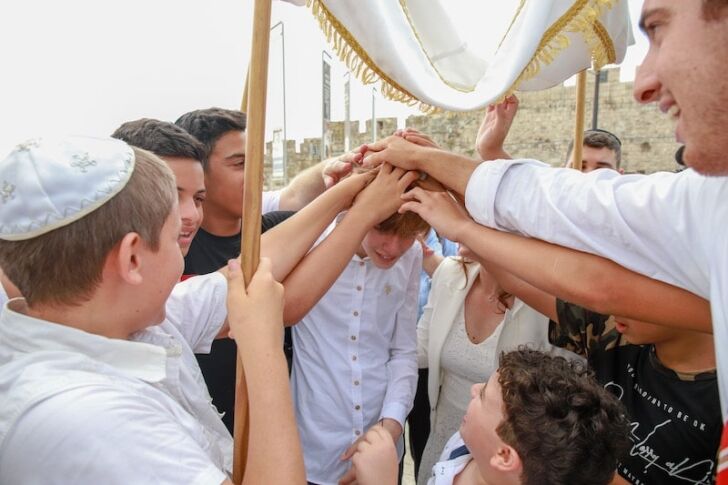 חגיגת בר מצווה בכותל