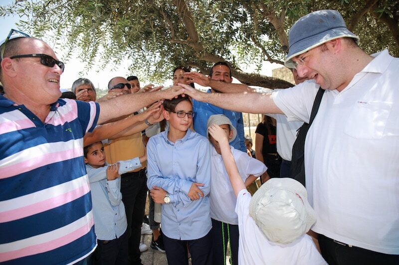 טקס ברכת כהנים בבר מצווה
