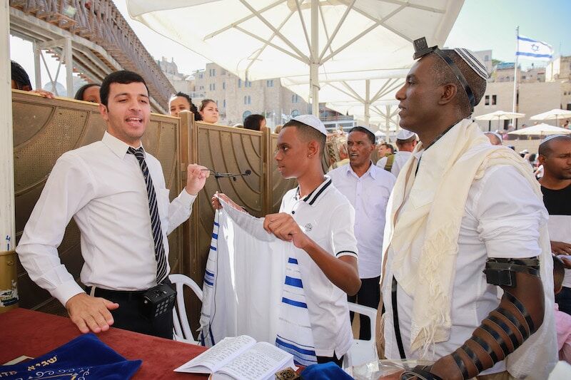 שמירת מקום בכותל