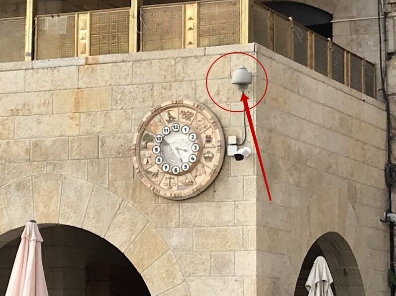 מצלמות הכותל ירושלים